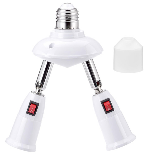 Light socket extender - 2-in-1,