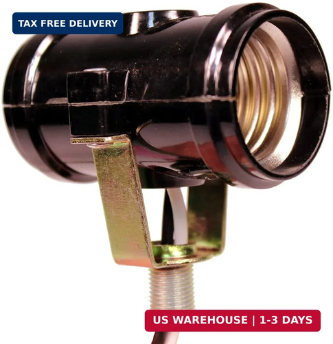 Double bulb socket light - bulb, socket,