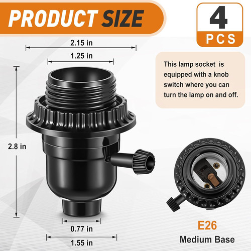 Pack listed e26 light - ul,