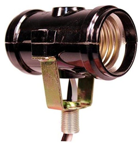 Double bulb socket light - double,