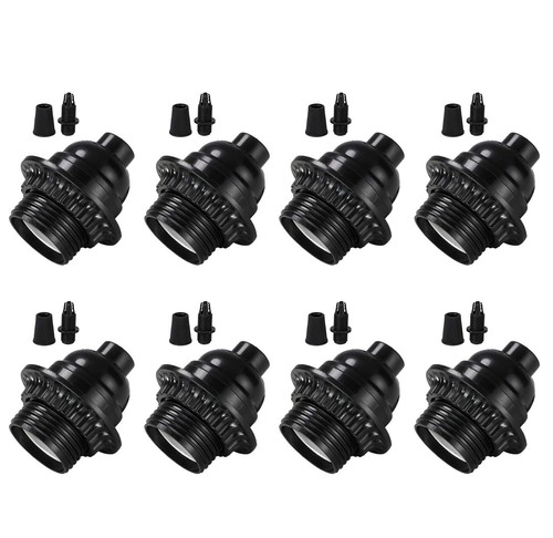 Black e26 e27 light - black,
